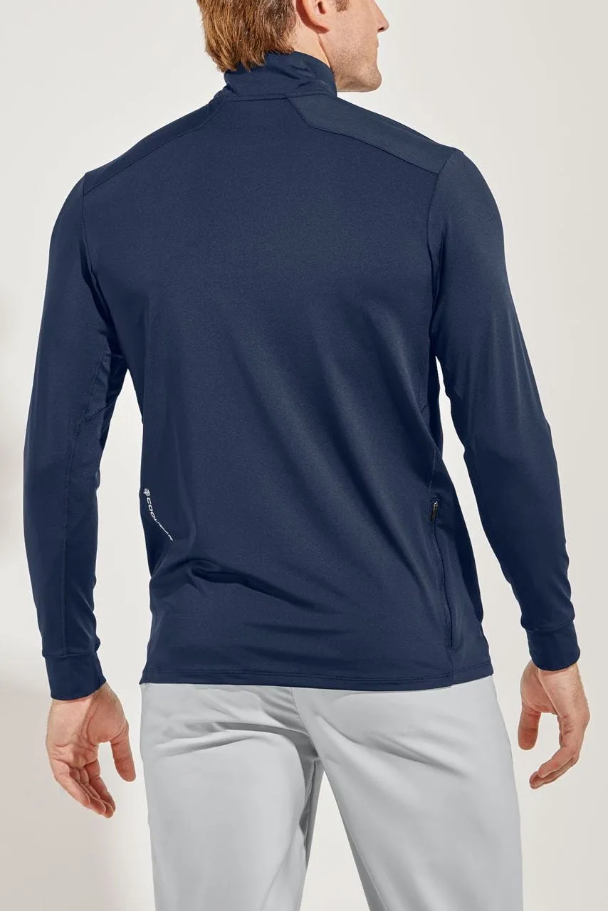 Men's Agility Performance Pullover  |  Navy