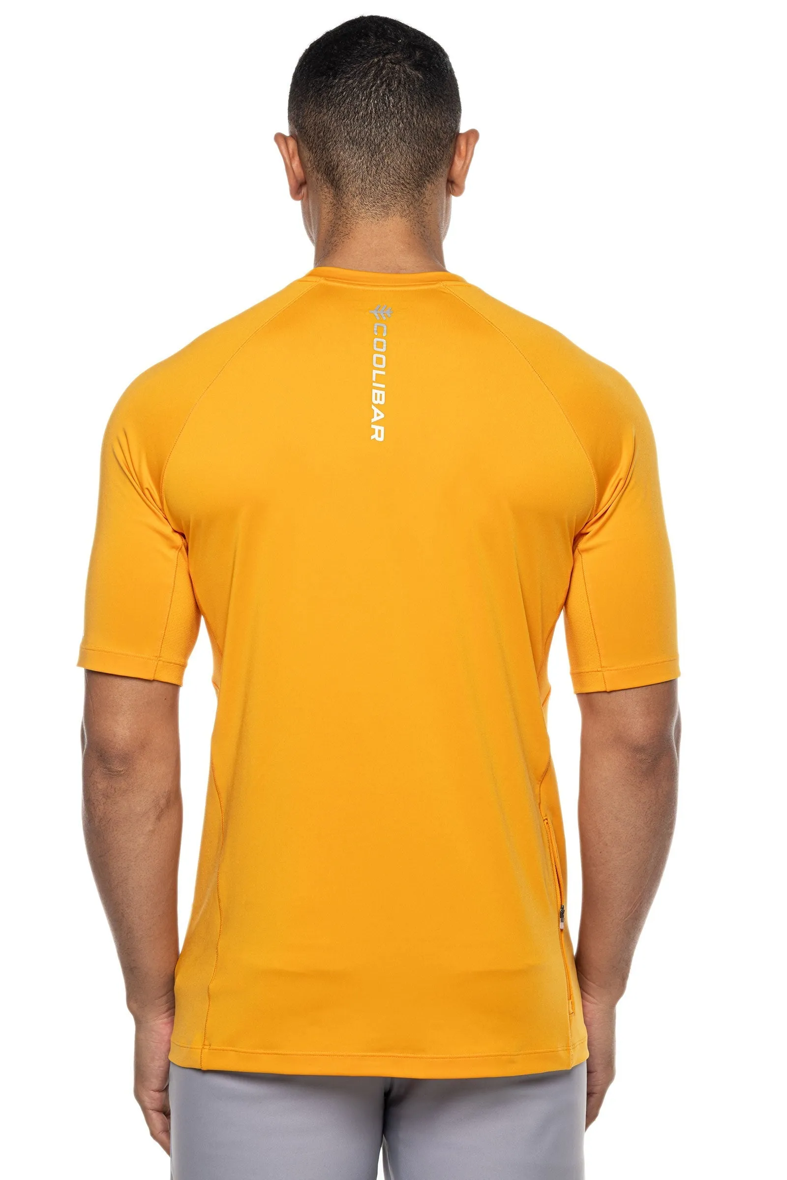 Men's Agility Short Sleeve Performance T-Shirt  |  Apricot Crush