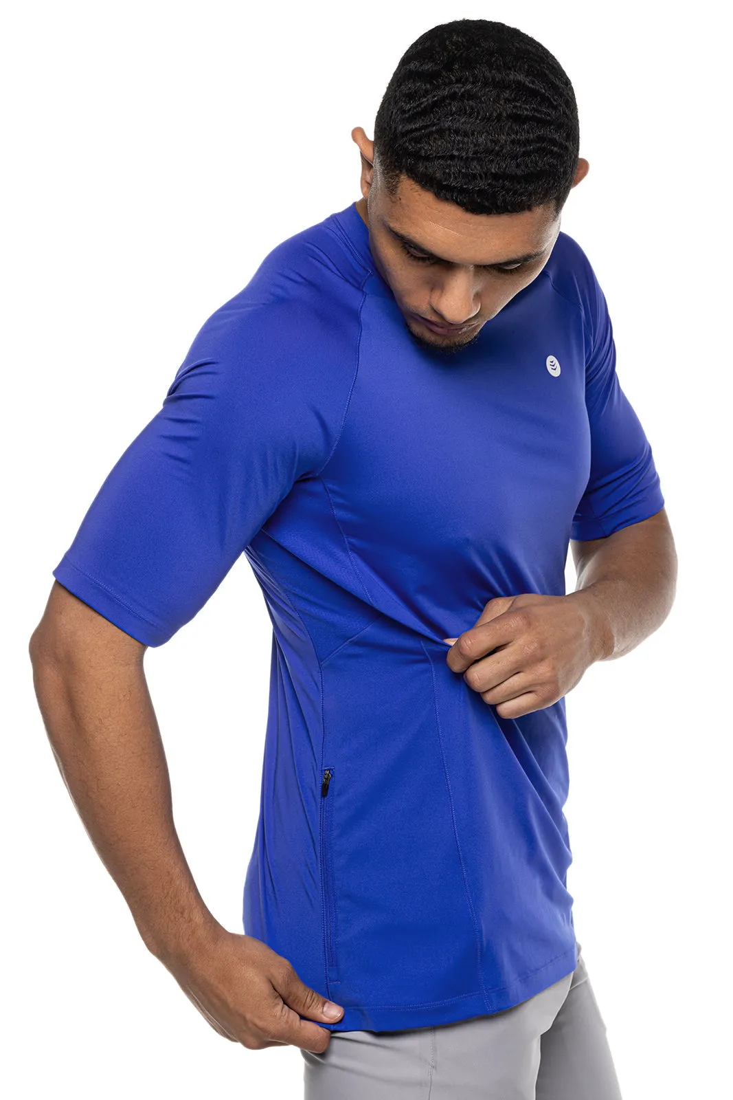 Men's Agility Short Sleeve Performance T-Shirt  |  Baja Blue