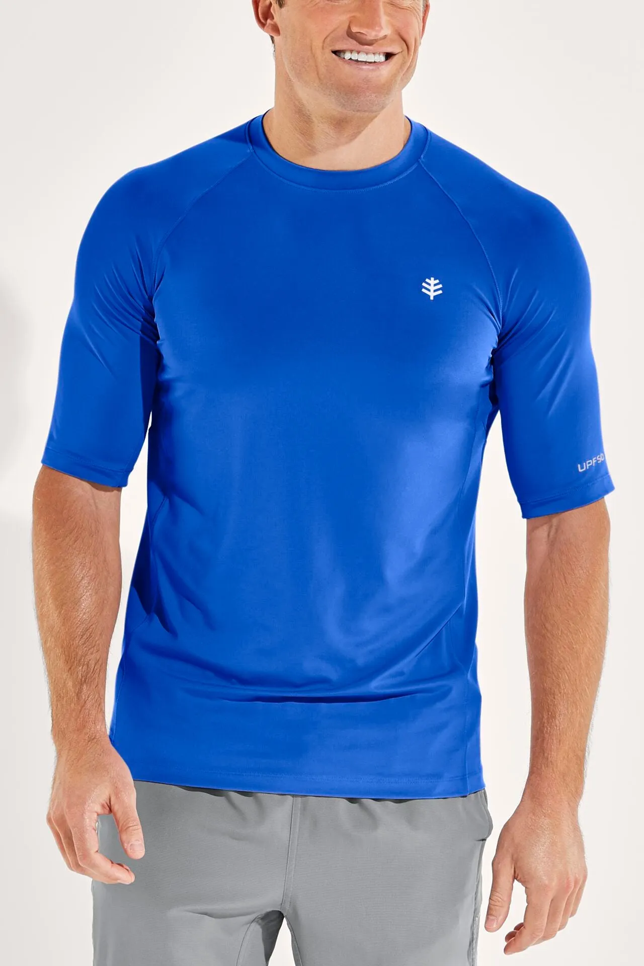 Men's Agility Short Sleeve Performance T-Shirt  |  Baja Blue