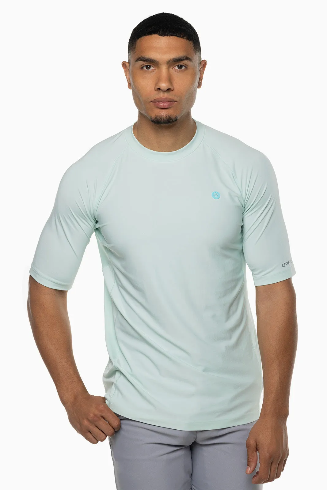 Men's Agility Short Sleeve Performance T-Shirt  |  Misty Aqua