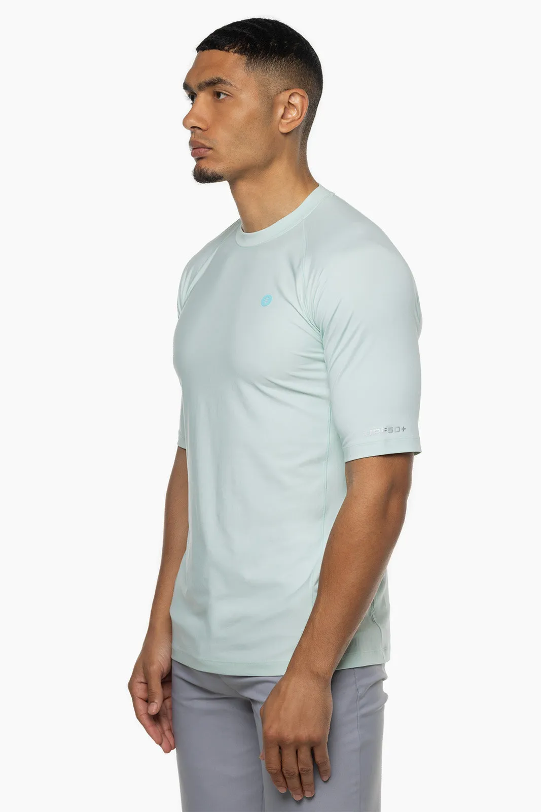 Men's Agility Short Sleeve Performance T-Shirt  |  Misty Aqua