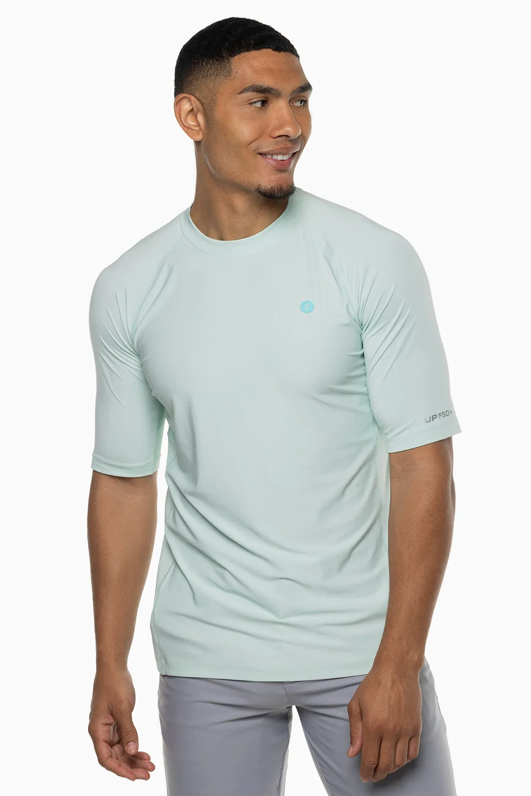 Men's Agility Short Sleeve Performance T-Shirt  |  Misty Aqua