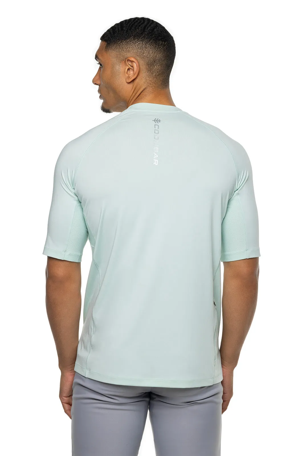 Men's Agility Short Sleeve Performance T-Shirt  |  Misty Aqua