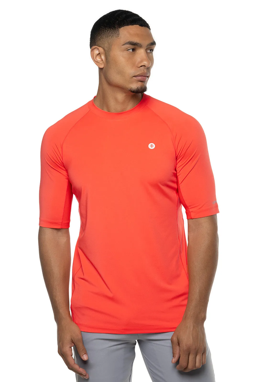 Men's Agility Short Sleeve Performance T-Shirt  |  Vivid Coral