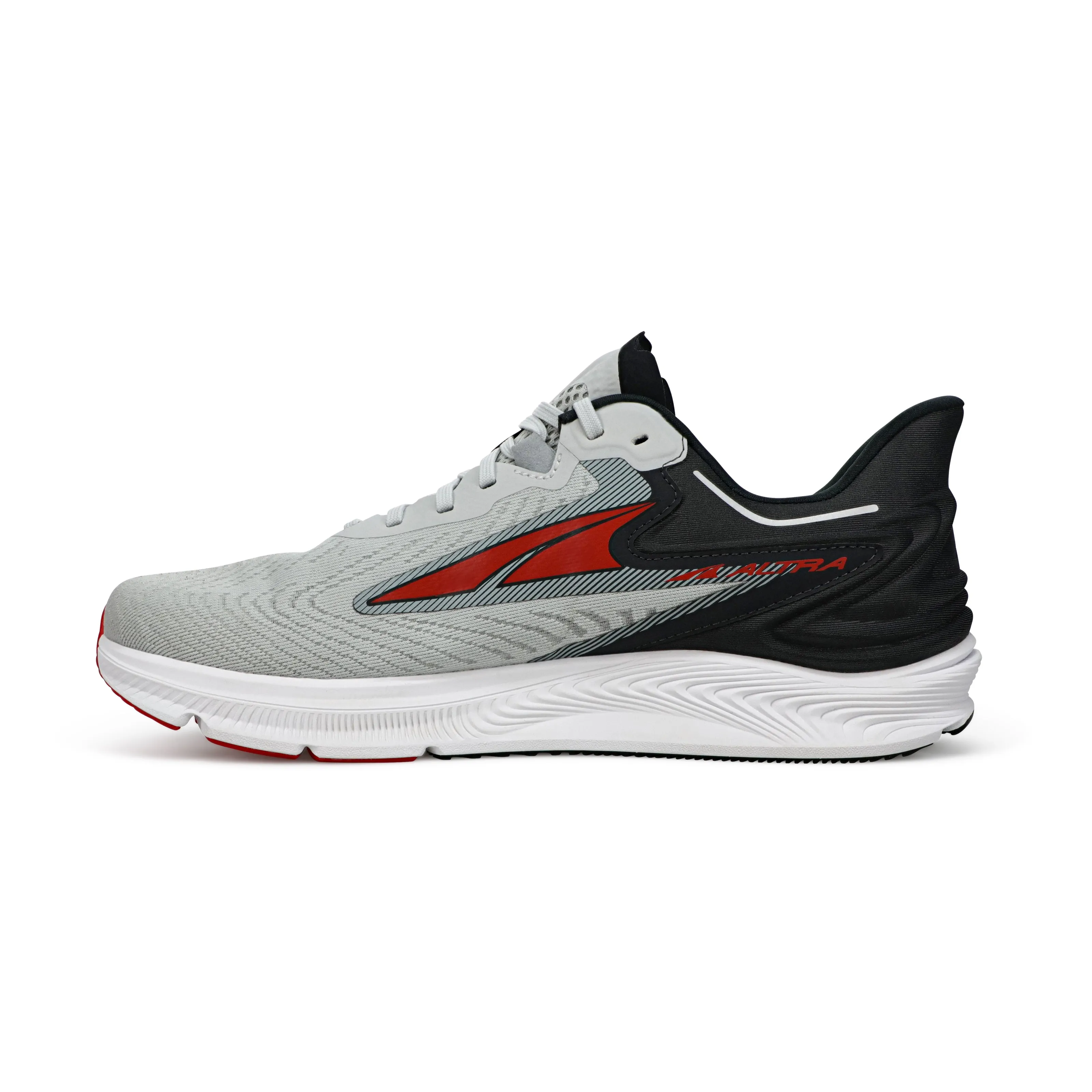 Men's Altra Torin 6 Color: Gray/ Red (WIDE WIDTH)