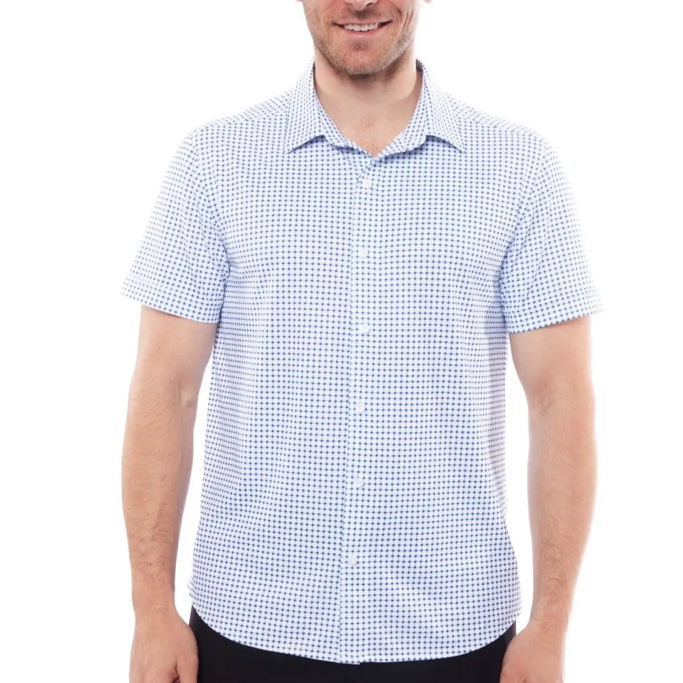 Men's Cooling Button Down Shirt - Short Sleeve - Magna Ready