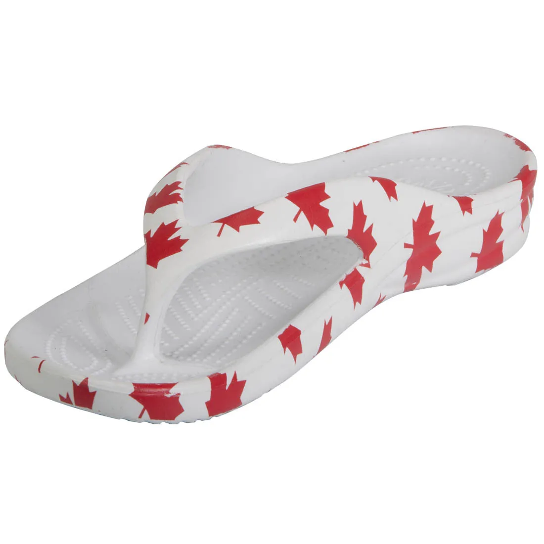 Men's Flip Flops - Canada (White/Red)