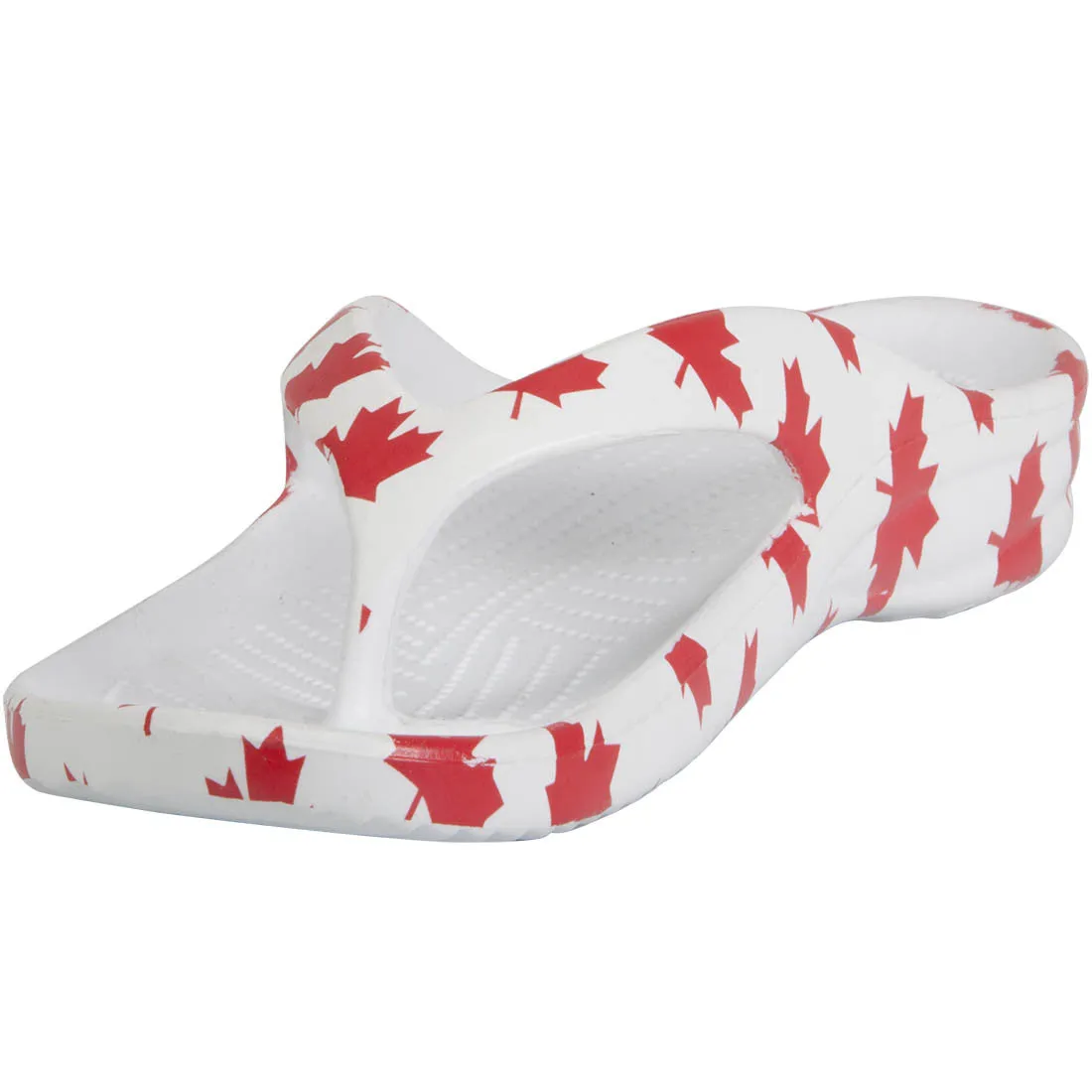 Men's Flip Flops - Canada (White/Red)