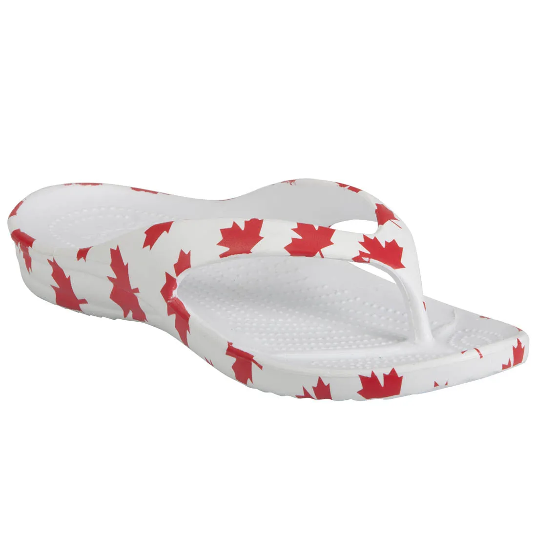 Men's Flip Flops - Canada (White/Red)