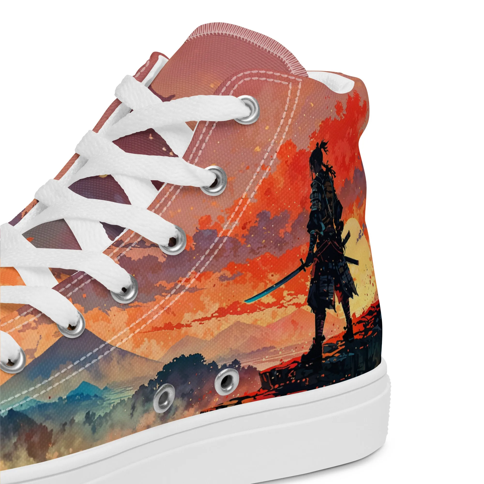 Men’s high top canvas shoes - Samurai