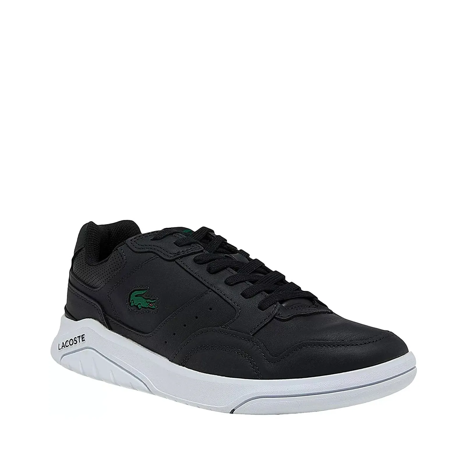 Men's Shoes Lacoste GAME ADVANCE 0121 2 Leather Sneakers 42SMA0013312 BLACK