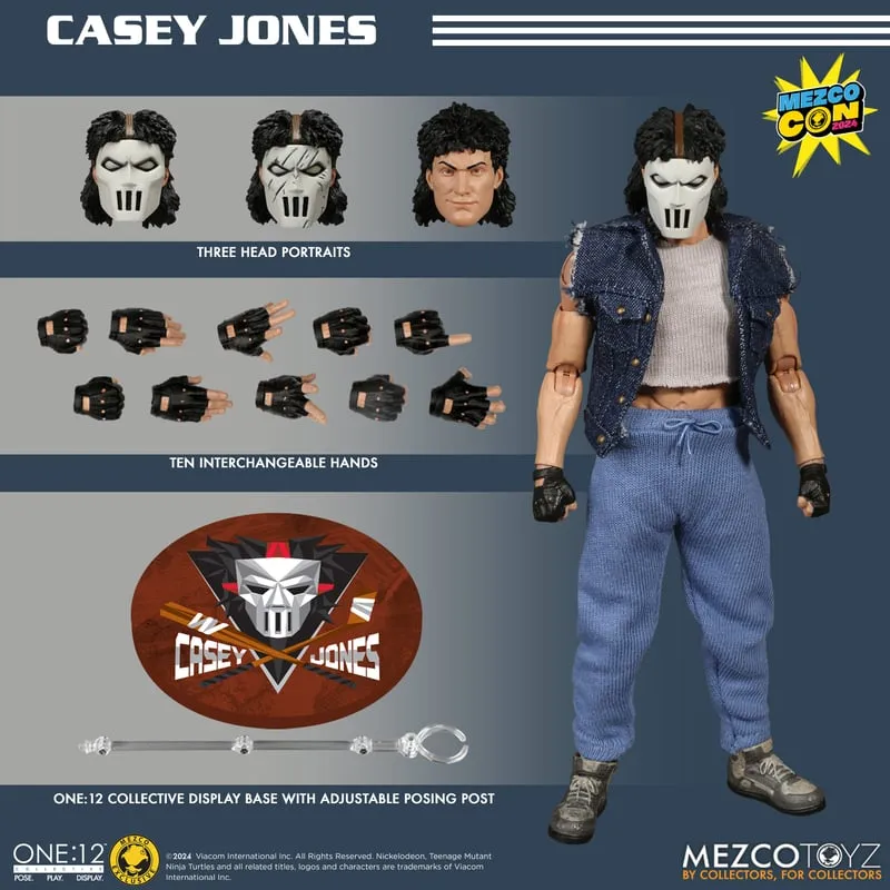 Mezco Toys ONE:12 Collective TMNT - Casey Jones