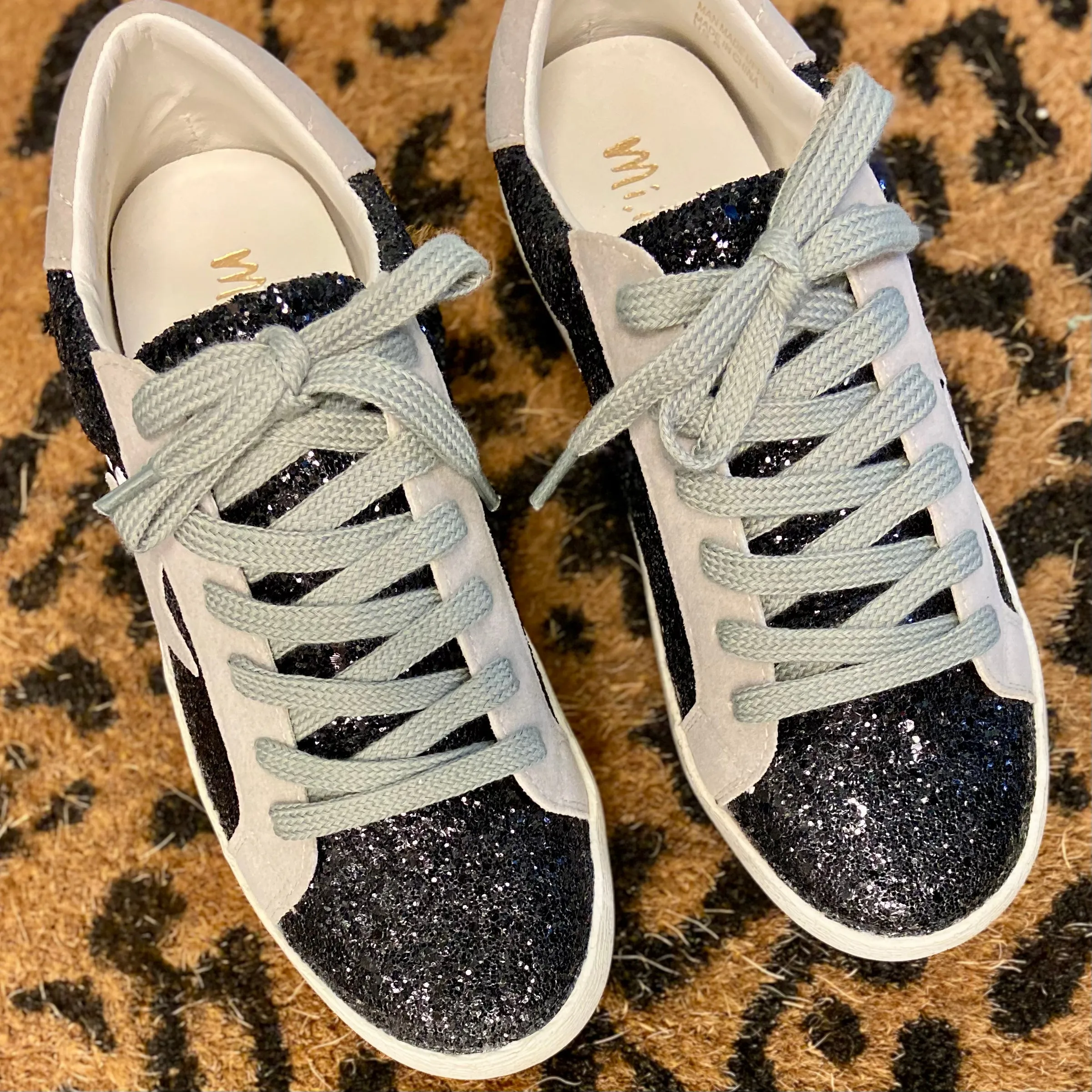 Midnight Glazed Star Sneakers