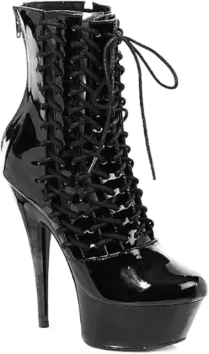 Milla-609 Lace-Up Ankle Boots