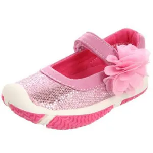 Morgan and Milo Infant Sparkle Mary Jane Pinky