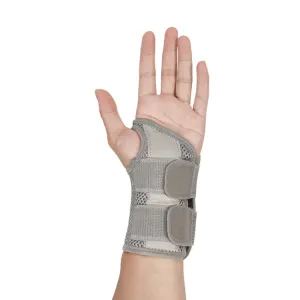 Mouse Tendon Sheath Compression Support Breathable Wrist Guard, Specification: Left Hand L / XL(Silver Gray)