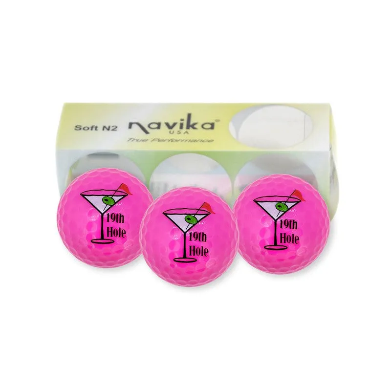 Navika Golf Balls - 19th Hole (3pk)