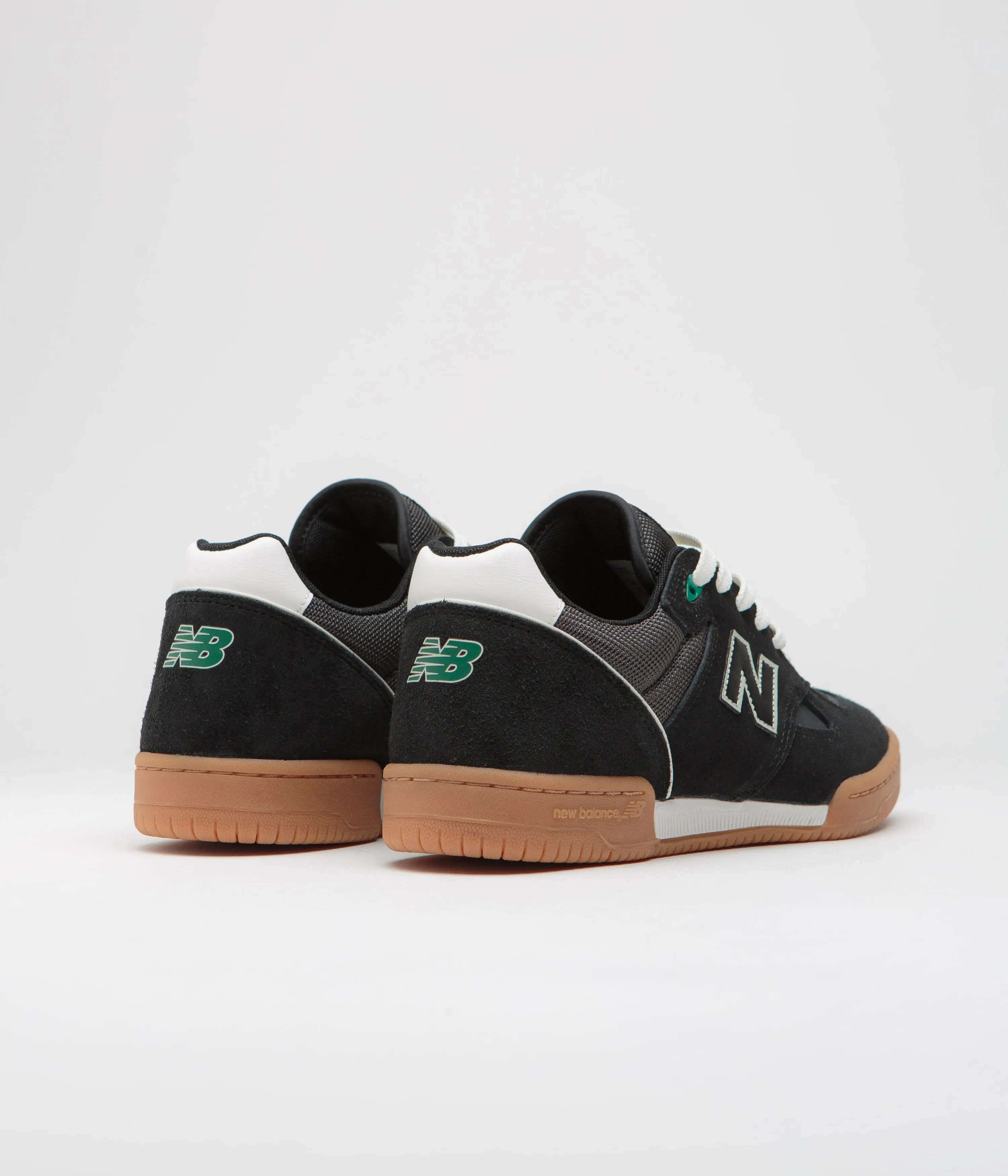 New Balance Numeric 600 Tom Knox Shoes - Black / Gum