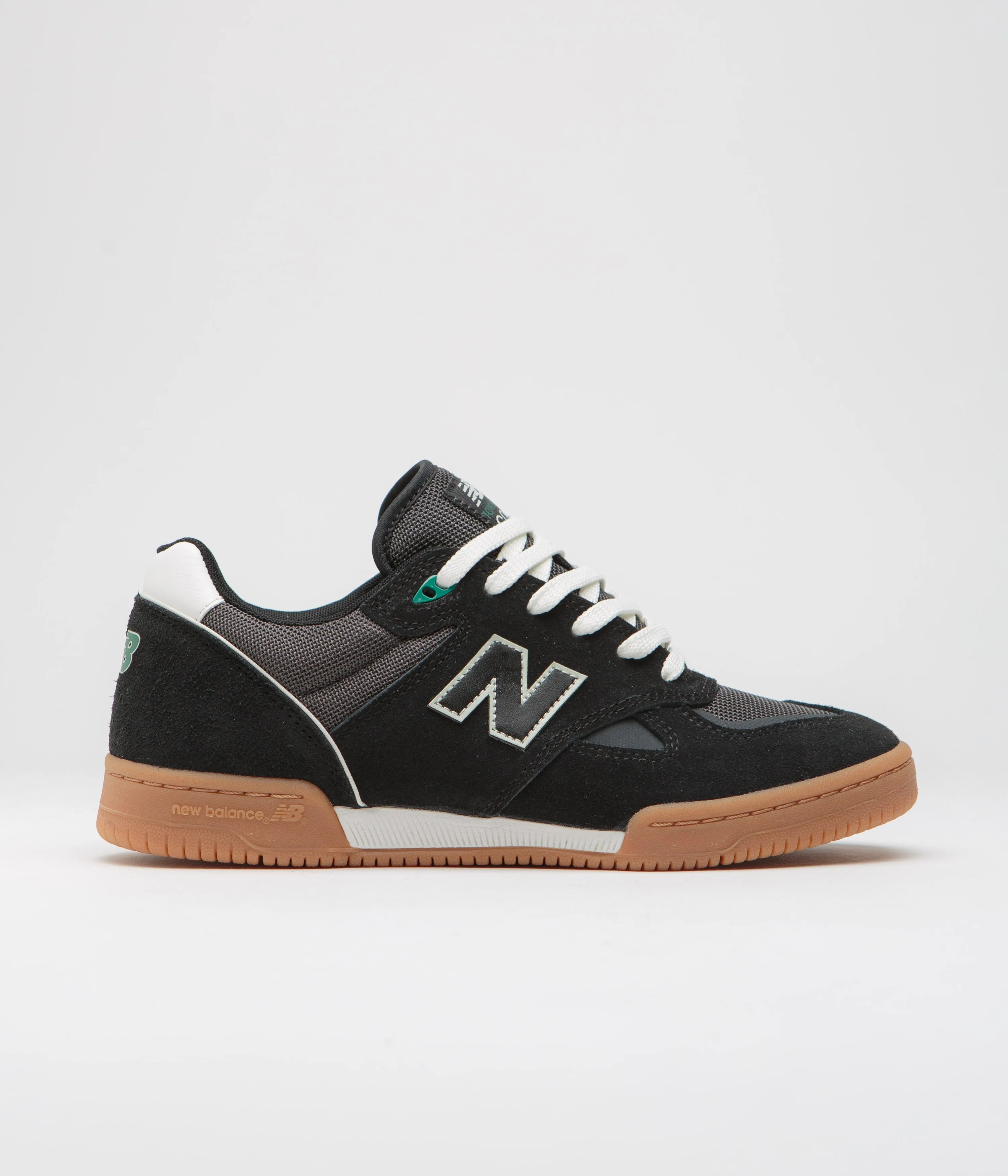 New Balance Numeric 600 Tom Knox Shoes - Black / Gum