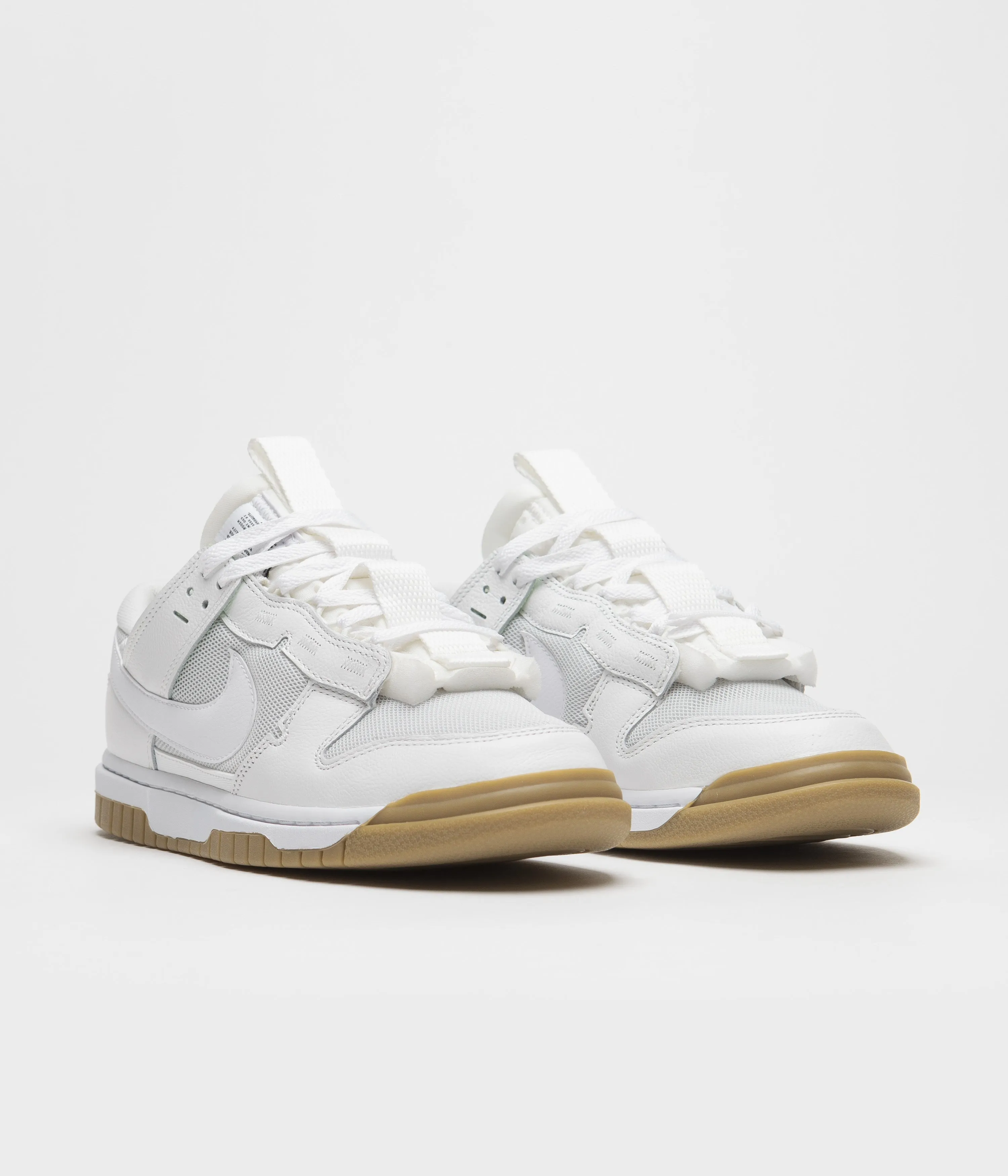 Nike Air Dunk Jumbo Shoes - Photon Dust / White - Summit White