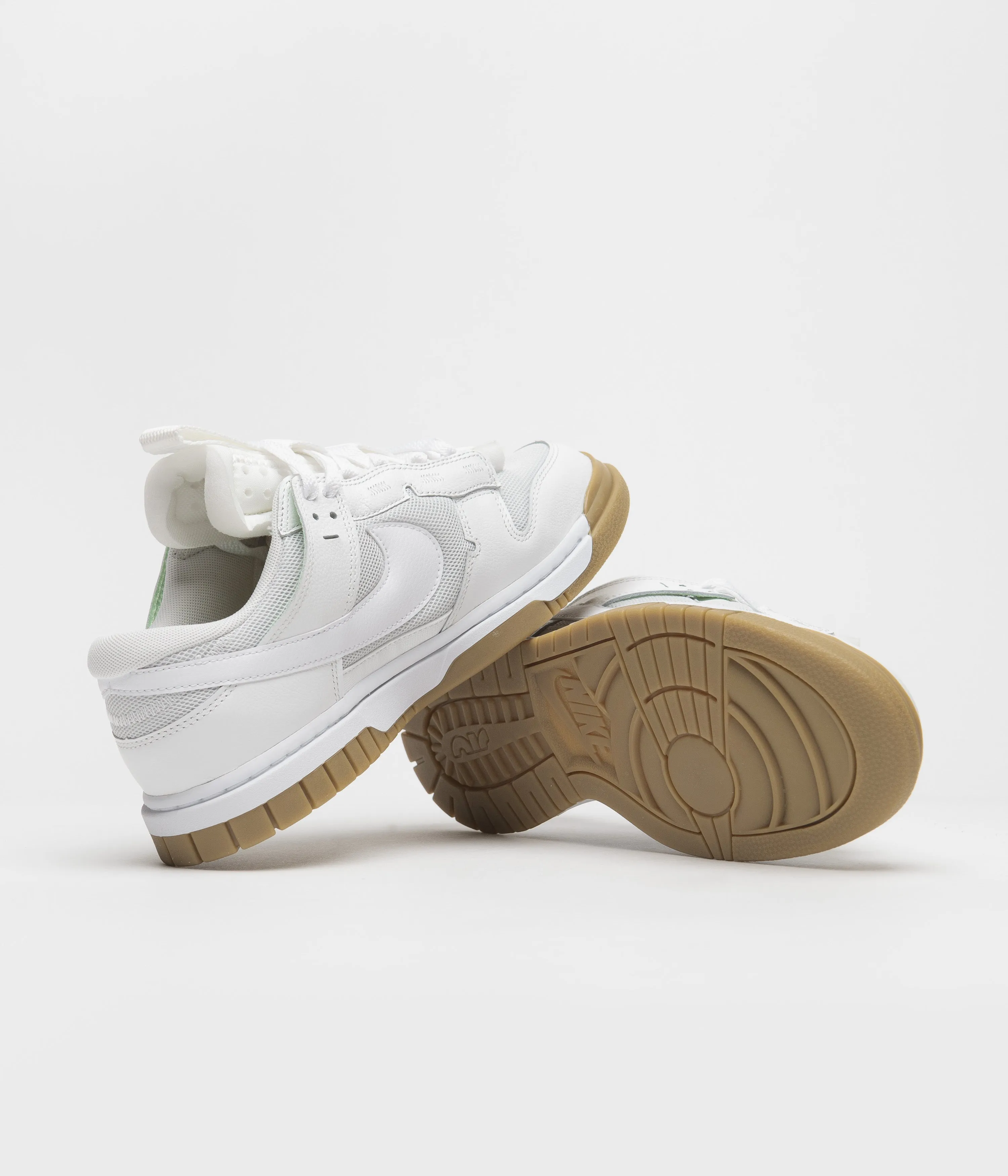 Nike Air Dunk Jumbo Shoes - Photon Dust / White - Summit White