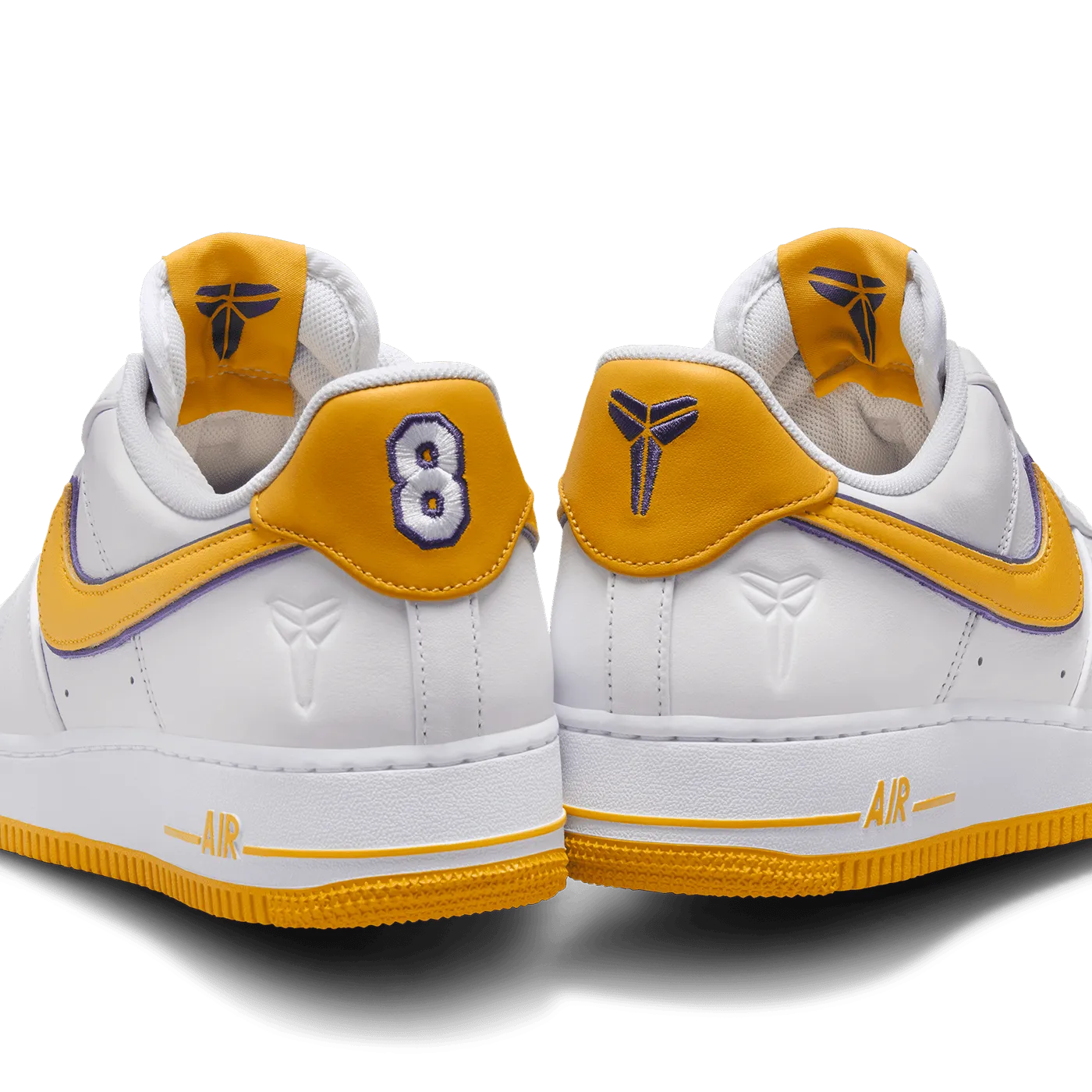 Nike Air Force 1 x Kobe 'Varsity Maize and Varsity Purple'