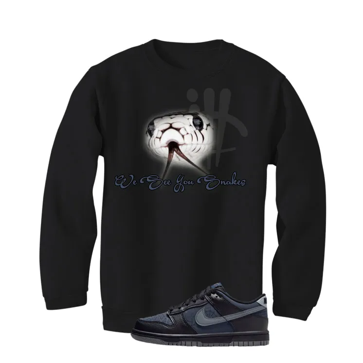 Nike Dunk Low Symbiote Black T-Shirt (We See You Snakes)| illcurrency