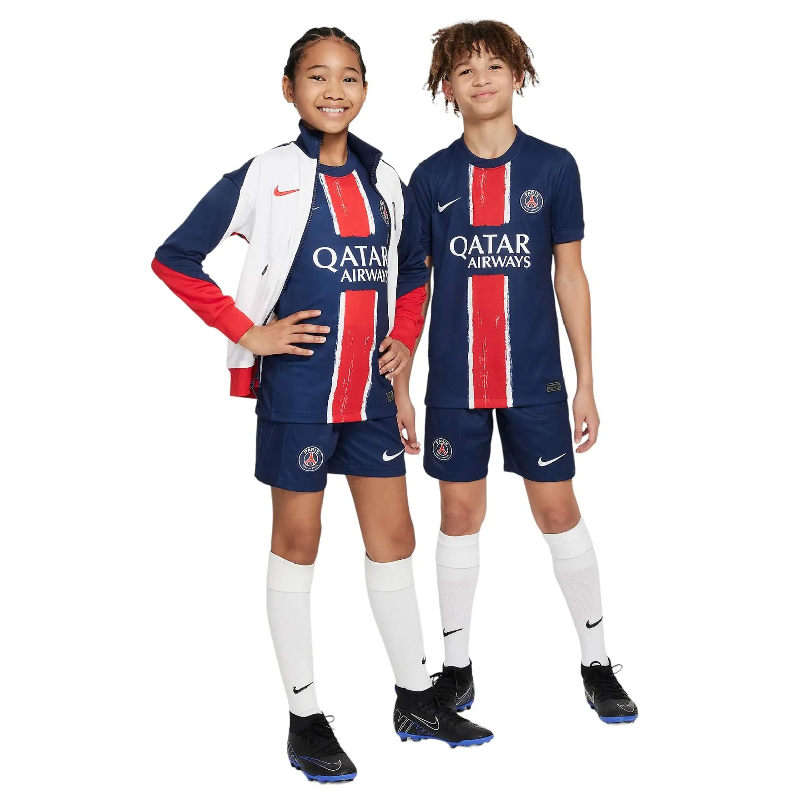 Nike PSG 24 Kids Home Jersey Navy