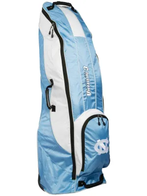 North Carolina Tar Heels Team Golf Blue Golf Clubs Wheeled Luggage Travel Bag