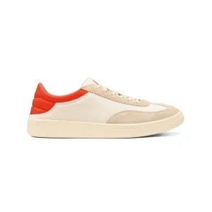 OLUKAI PUNINI OFF WHITE MOLTEN ORANGE - MENS