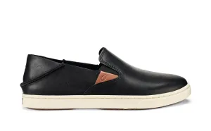 OluKai Womens Pehuea Leather Slip On Sneaker