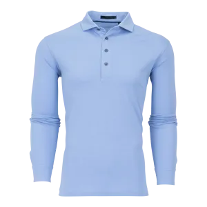 Omaha Long Sleeve Polo (Delphinium)