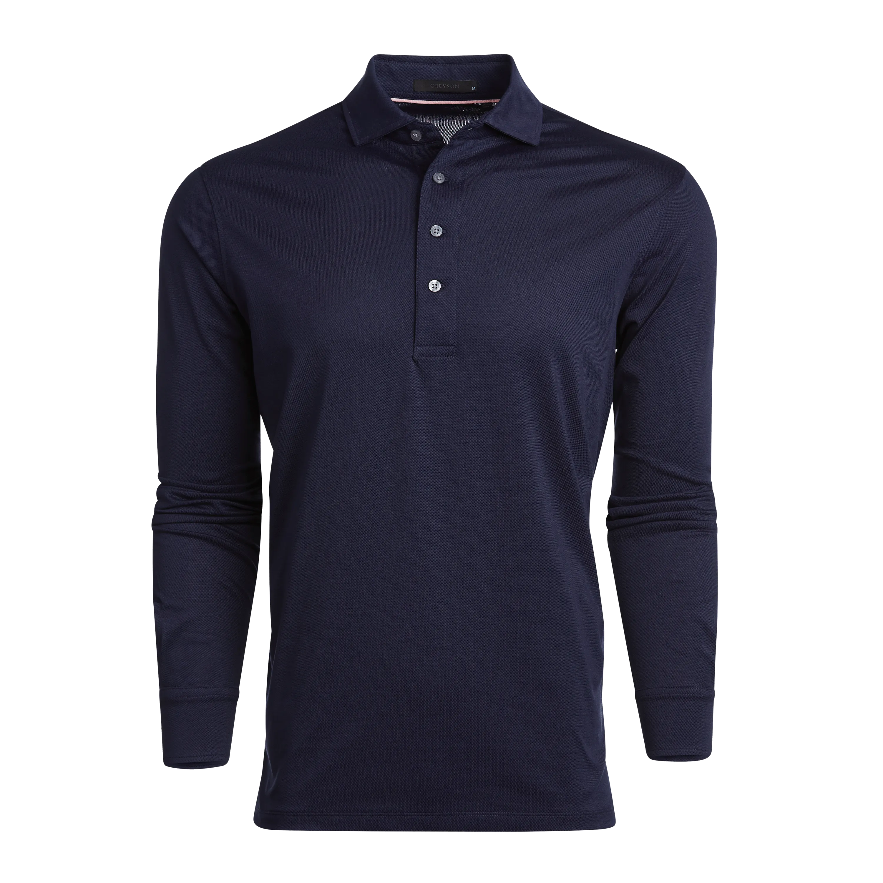 Omaha Long Sleeve Polo (Maltese Blue)