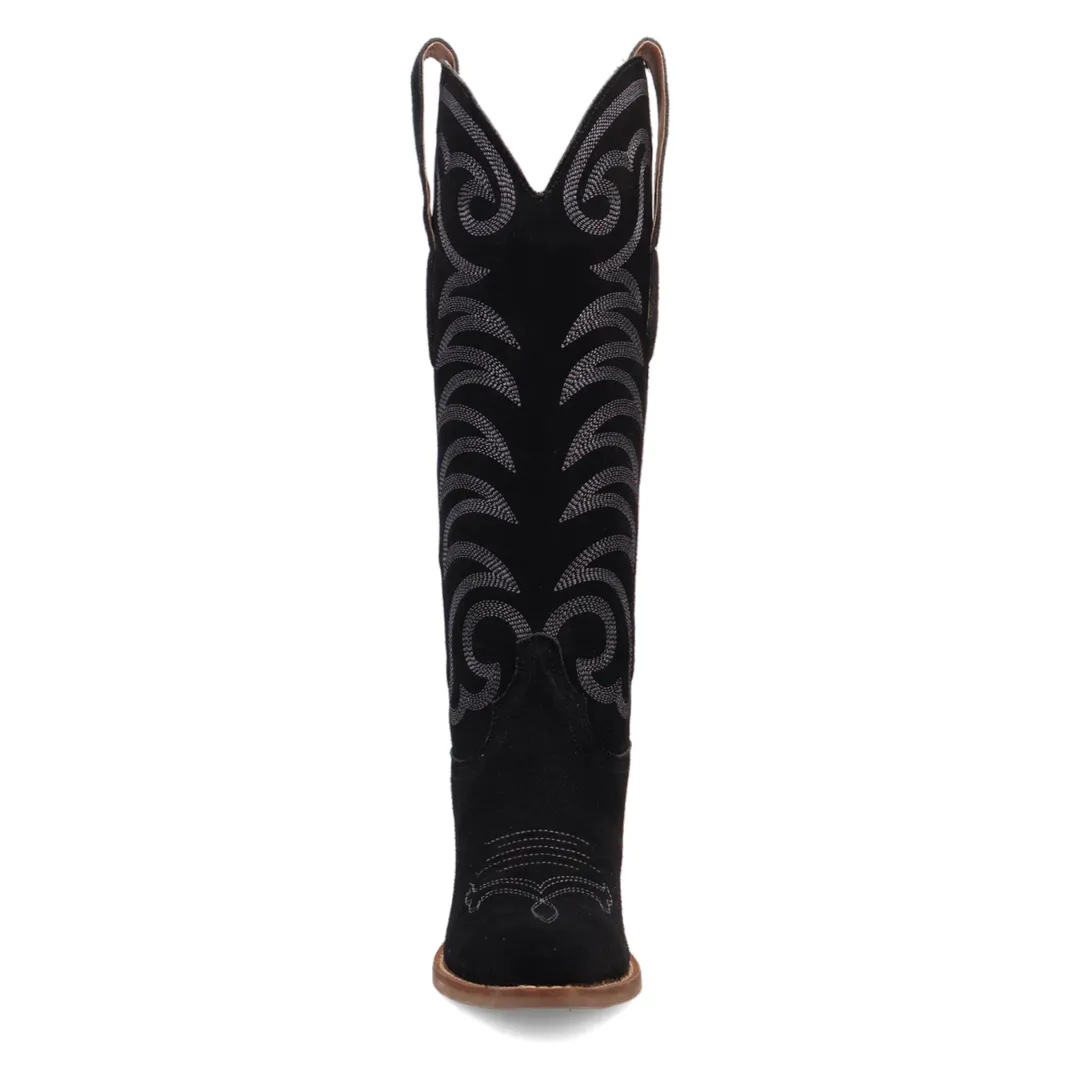 Online Exclusive | Dingo | Movin' On Leather Boots in Black **PREORDER