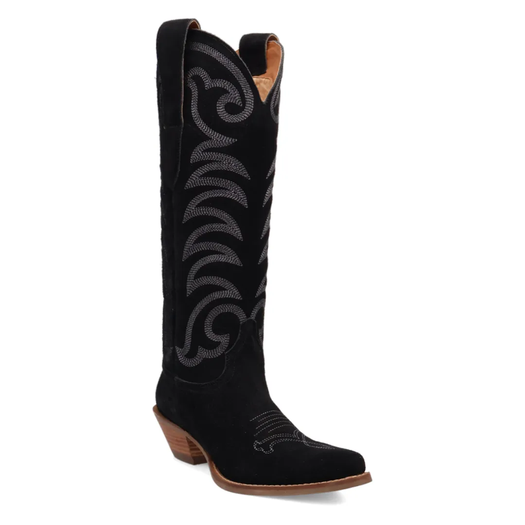 Online Exclusive | Dingo | Movin' On Leather Boots in Black **PREORDER