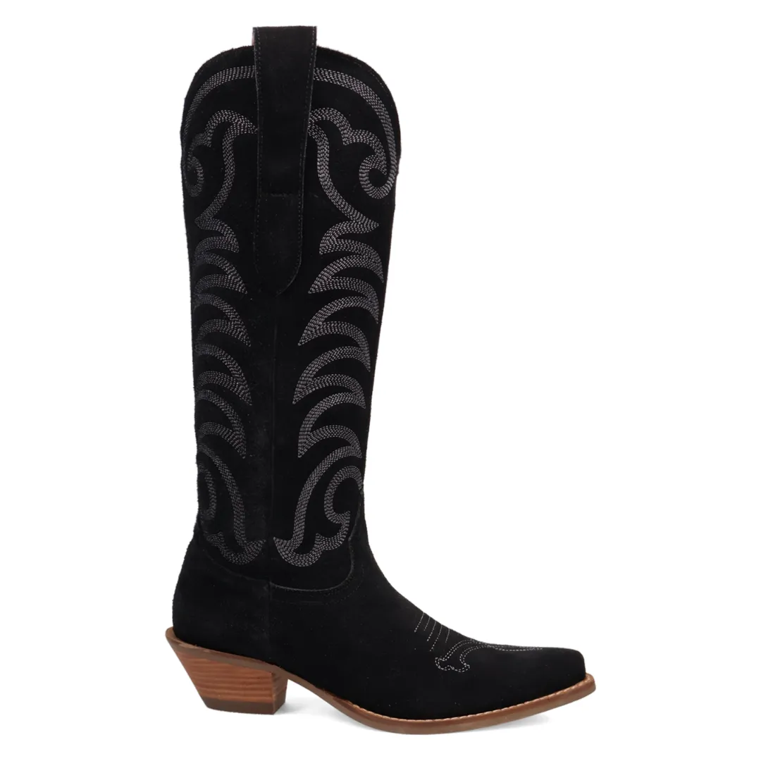 Online Exclusive | Dingo | Movin' On Leather Boots in Black **PREORDER