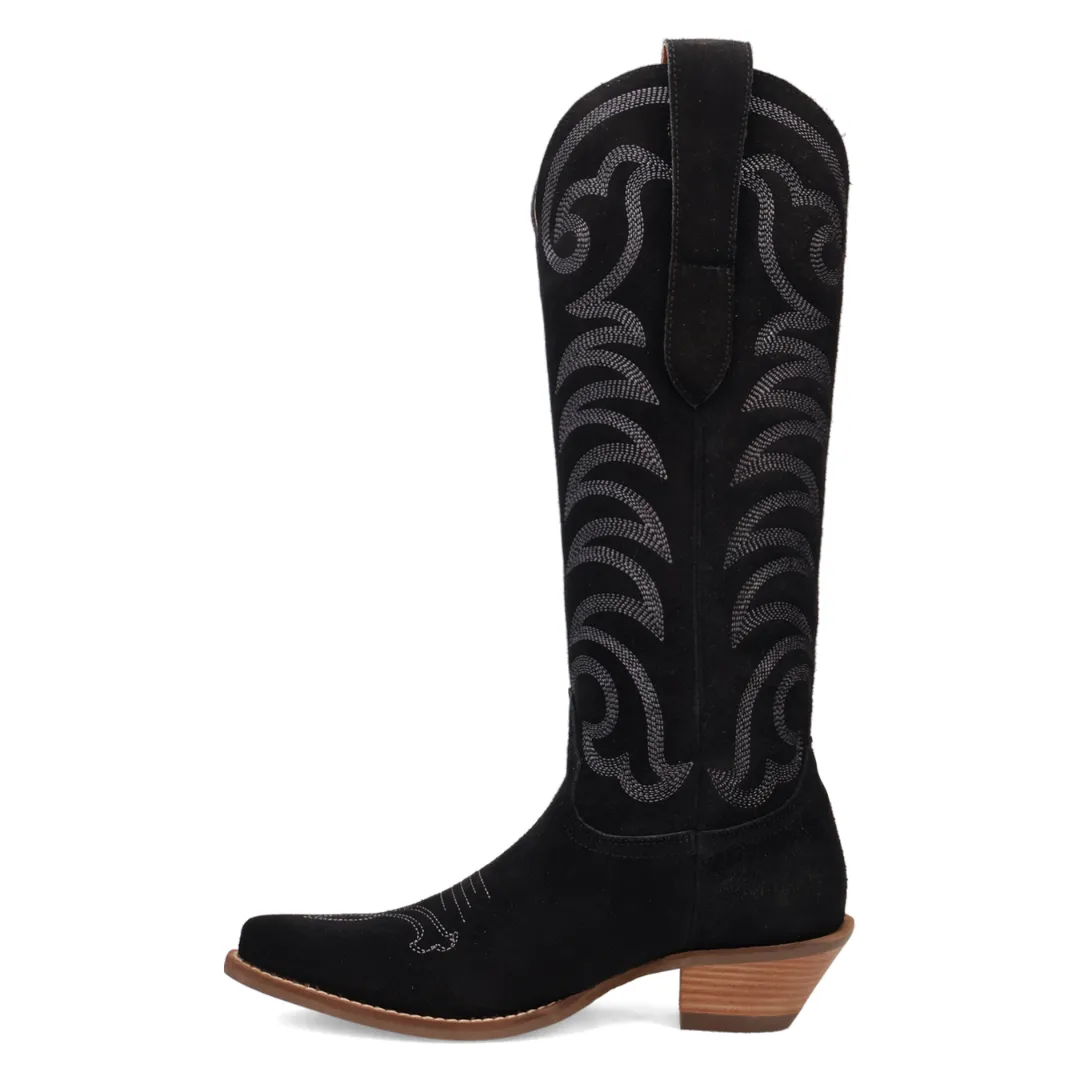 Online Exclusive | Dingo | Movin' On Leather Boots in Black **PREORDER