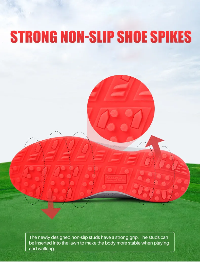 PGM XZ165 waterproof golf shoes women spike less microfiber golf shoe