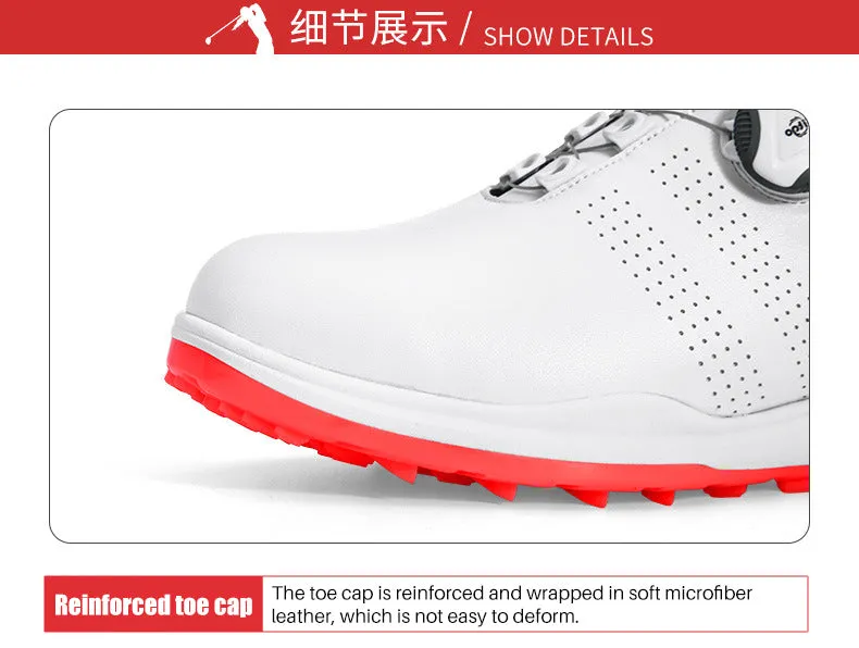 PGM XZ165 waterproof golf shoes women spike less microfiber golf shoe