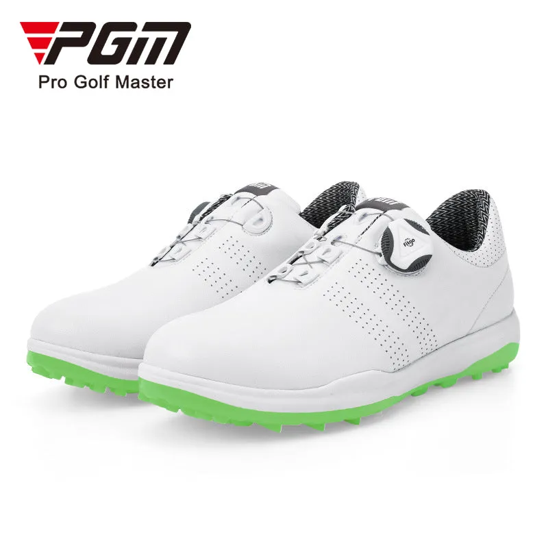 PGM XZ165 waterproof golf shoes women spike less microfiber golf shoe