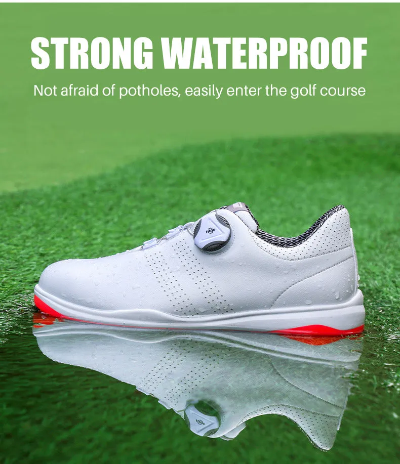 PGM XZ165 waterproof golf shoes women spike less microfiber golf shoe