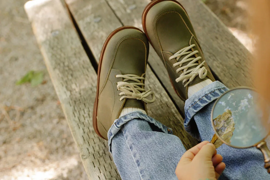 Pine Green Antigua {Children's Leather Boots}