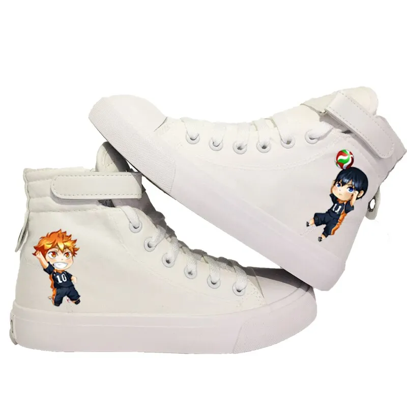 Printed Canvas Sneakers Haikyuu (Colors Available)