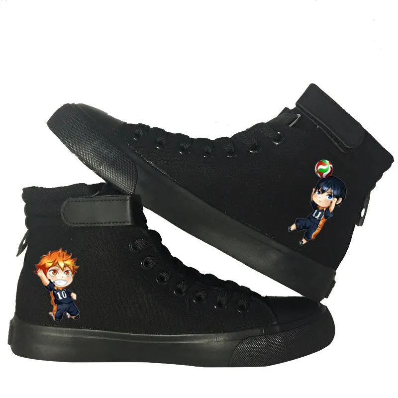 Printed Canvas Sneakers Haikyuu (Colors Available)