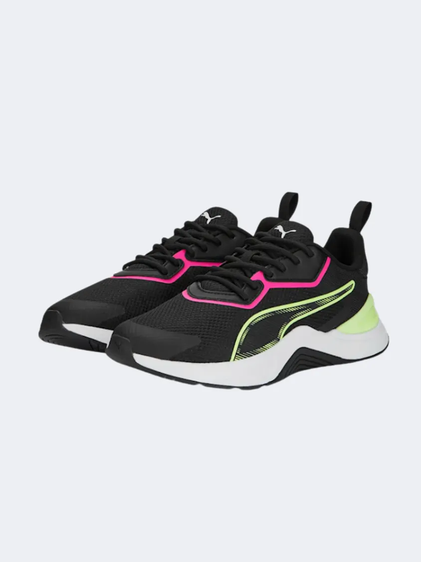 Puma Infusion  Women Running Shoes Black/Multicolor