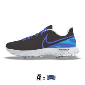 "Aqua" Nike React Infinity Pro Golf Shoes by Stadium Custom Kicks