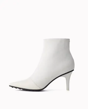 Rag & Bone  - Beha Moto Ankle Boot in White