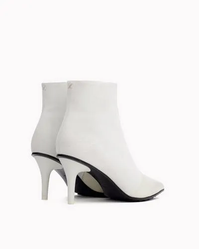 Rag & Bone  - Beha Moto Ankle Boot in White