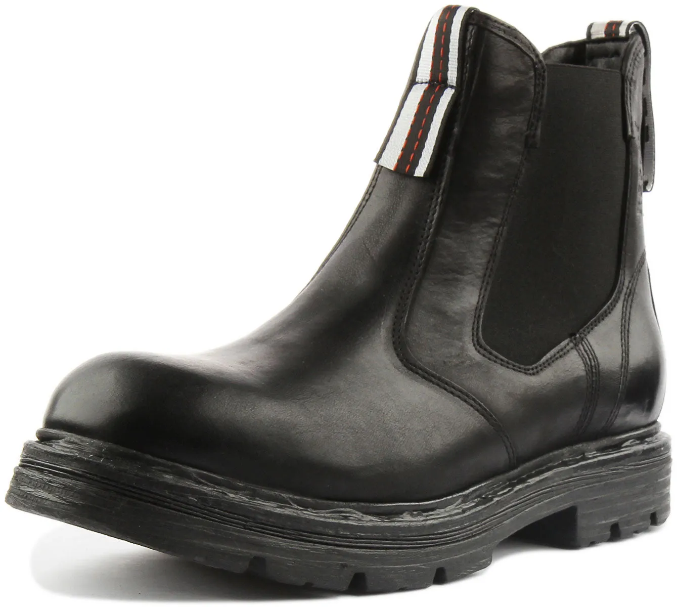 Replay Reserve Chelsea Boots In Black For Men